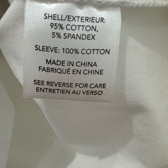 NEW Milly Monica Jersey Poplin Combo Tee - Picture 11 of 13
